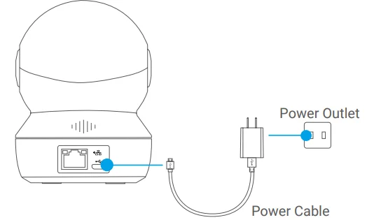 EZVIZ H6c Indoor Pan & Tilt Camera 4