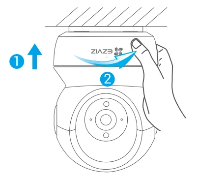 EZVIZ H6c Indoor Pan & Tilt Camera 9