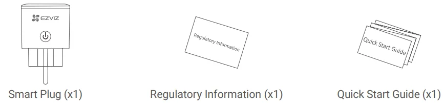 EZVIZ T30-10B-EU Remote Control Smart Plug 1