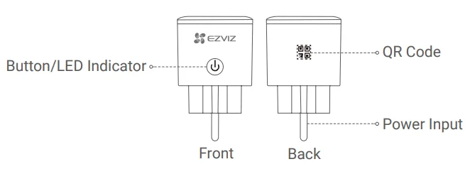EZVIZ T30-10B-EU Remote Control Smart Plug 2