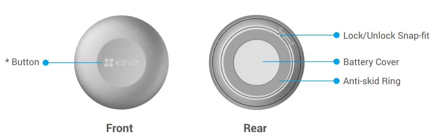 EZVIZ T3C Smart Button 2