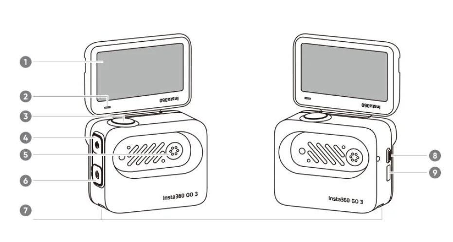 Insta360 GO 3 Camera 1