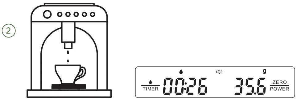 Maestri House K112 Digital Coffee Scale 10