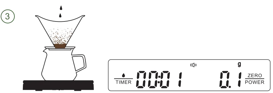 Maestri House K112 Digital Coffee Scale 13