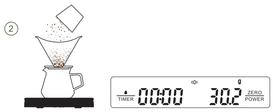 Maestri House K112 Digital Coffee Scale 16