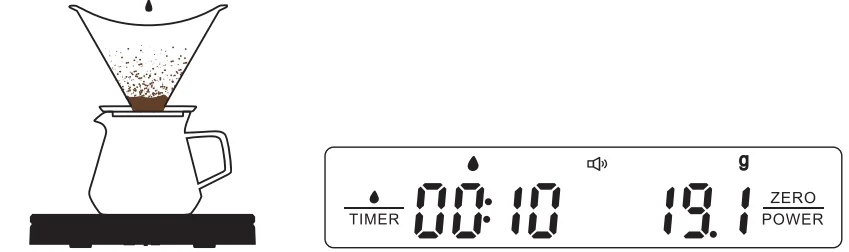 Maestri House K112 Digital Coffee Scale 7