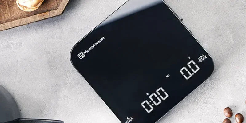 Maestri House K112 Digital Coffee Scale feat