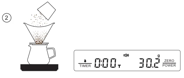 Maestri House KC200 Mini Coffee Scale 11