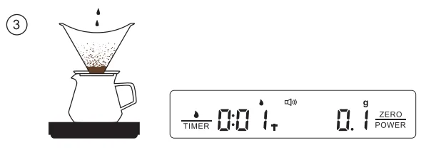 Maestri House KC200 Mini Coffee Scale 12