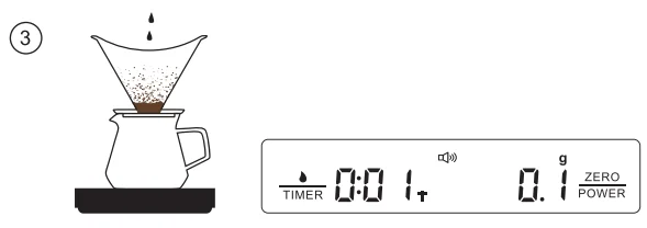 Maestri House KC200 Mini Coffee Scale 8