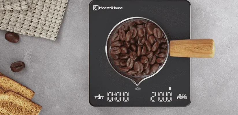 Maestri House KC200 Mini Coffee Scale feat