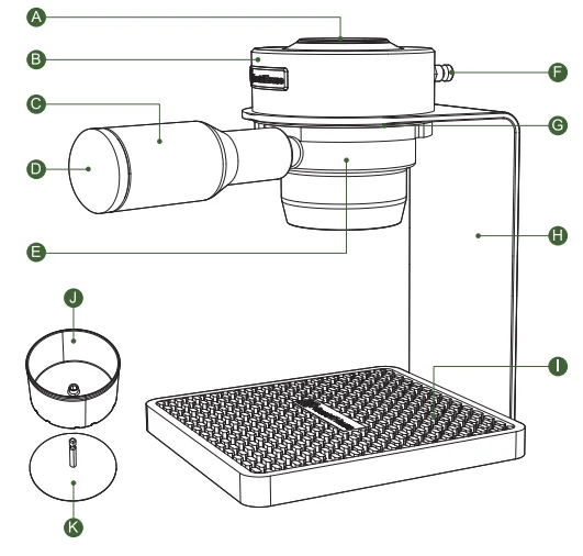 Maestri House MAESPRESSO 58 Espresso Maker 1