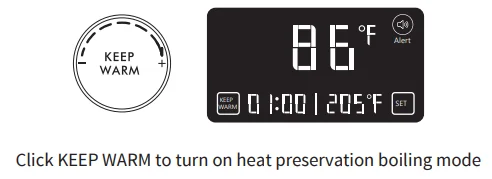 Maestri House MTS-0902-D05 Gooseneck Kettle 7