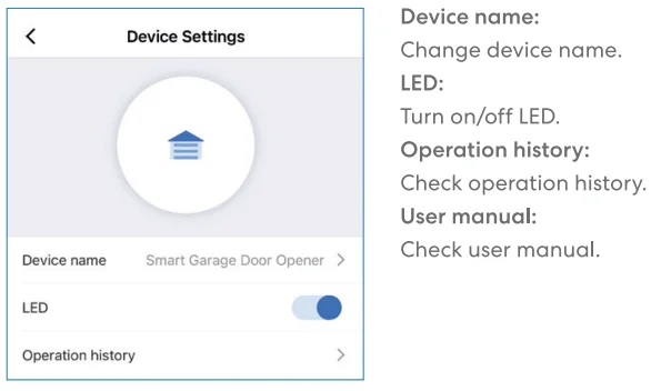 Meross MSG150 Smart Wi-Fi Garage Door Opener 8