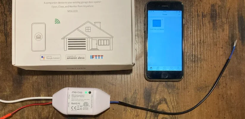 Meross MSG150 Smart Wi-Fi Garage Door Opener feat