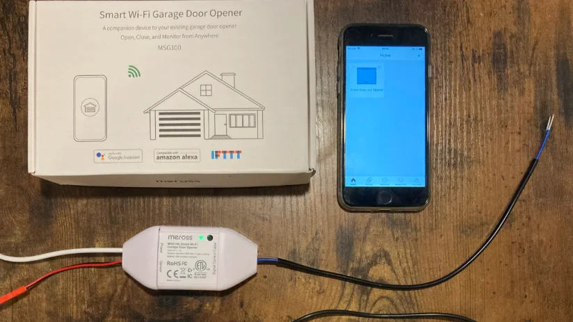 Meross MSG150 Smart Wi-Fi Garage Door Opener feat