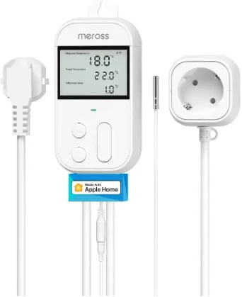 Meross MTS960 Smart Wi-Fi Socket Thermostat prod