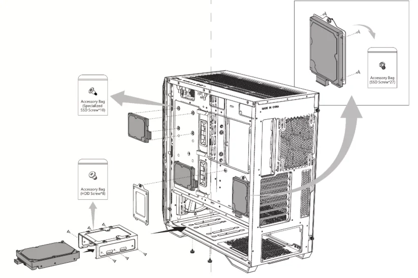 Montech AIR 903 MAX Mid Tower Case 10