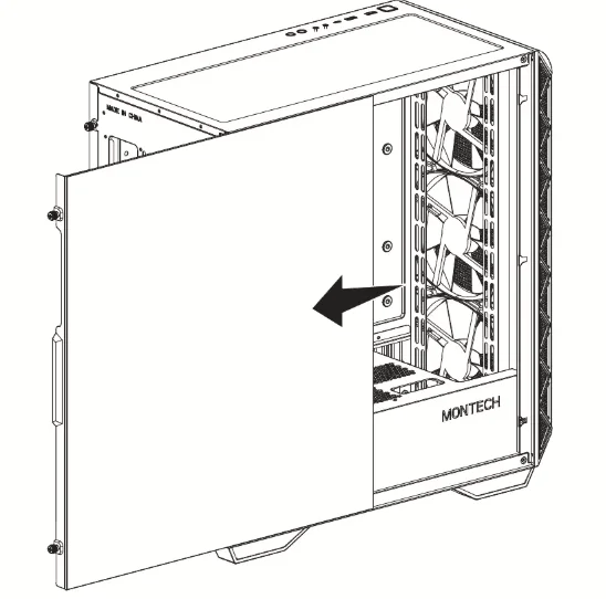 Montech AIR 903 MAX Mid Tower Case 6