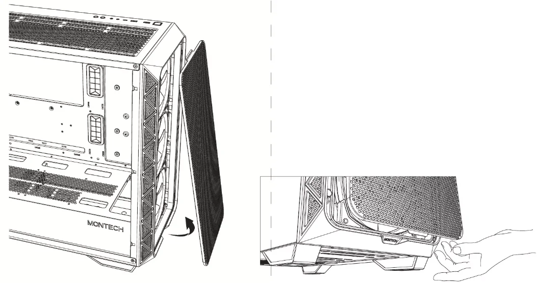 Montech AIR 903 MAX Mid Tower Case 7