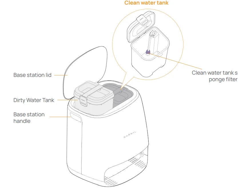 Narwal Freo X Ultra Robot Vacuum User Manual Narwal Freo X Ultra Robot Vacuum 8