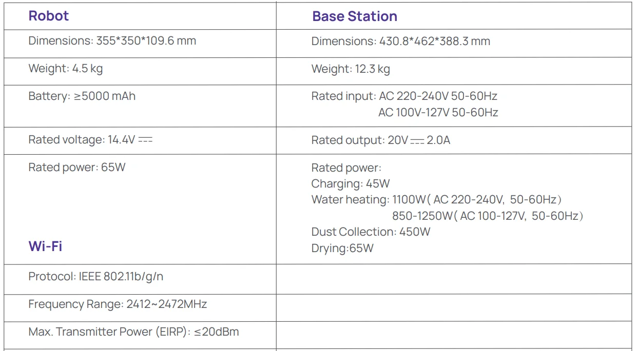 Narwal Freo Z Ultra Robot Vacuum User Manual Narwal Freo Z Ultra Robot Vacuum 26
