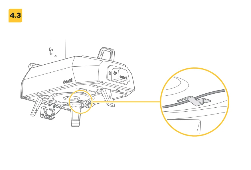 Ooni Connect Digital Temperature Hub 3
