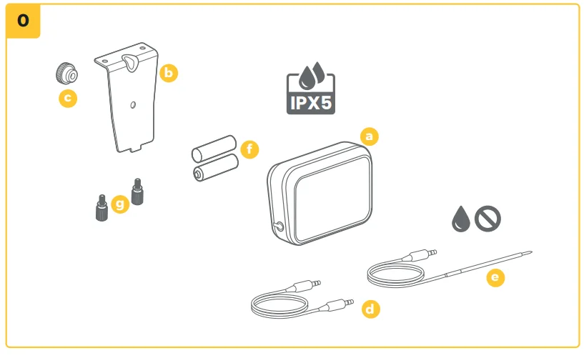Ooni Connect Digital Temperature Hub 5