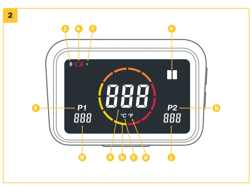 Ooni Connect Digital Temperature Hub 7