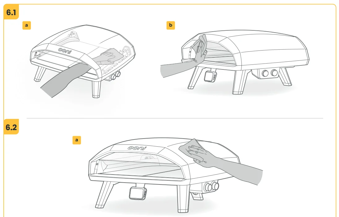 Ooni Koda 2 Max 28mBar Gas Pizza Oven 17