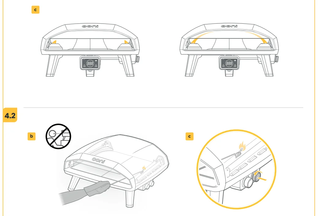 Ooni Koda 2 Max Natural Gas Pizza Oven 10