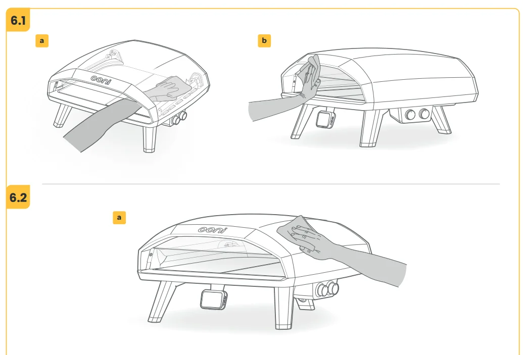 Ooni Koda 2 Max Natural Gas Pizza Oven 14