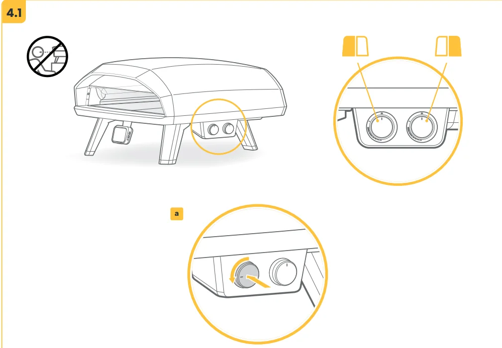 Ooni Koda 2 Max Natural Gas Pizza Oven 9