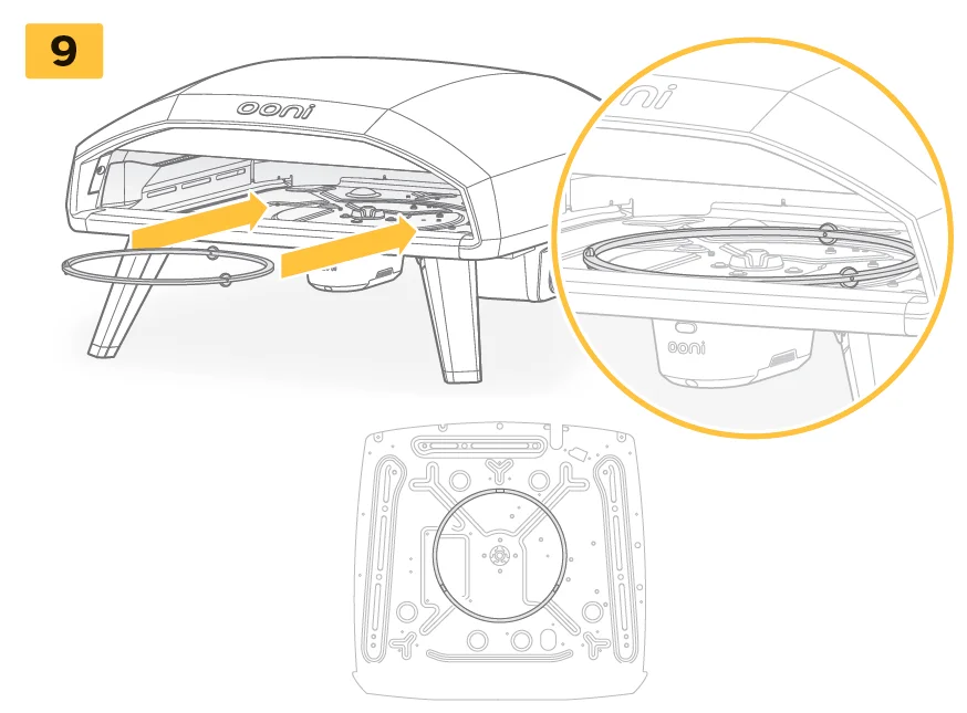 Ooni Rotating Stone 10