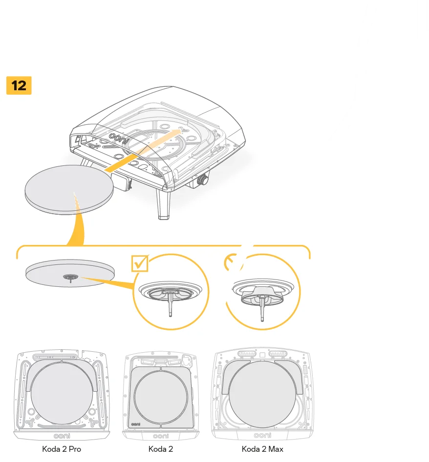 Ooni Rotating Stone 13