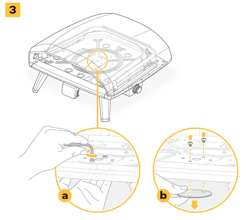Ooni Rotating Stone 4