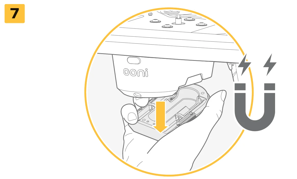 Ooni Rotating Stone 8