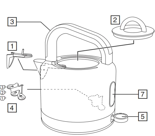Russell Hobbs 26422-70 Distinctions Titanium Kettle Manual Russell Hobbs 26422-70 Distinctions Titanium Kettle 1