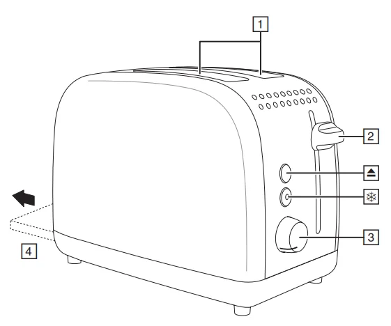 Russell Hobbs 26551-56 2 Slice Toaster 1