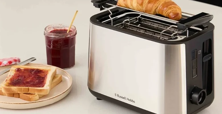 Russell Hobbs 27390 Heaton 2-Slice Toaster feat