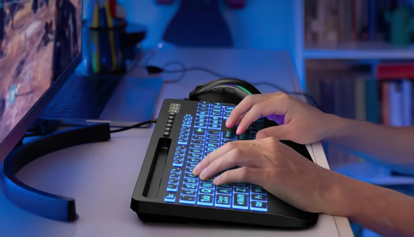 Sablute K21PRO Large Print Backlit Keyboard Manual