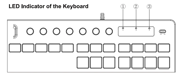 Sablute KC782 Wired Keyboard 1