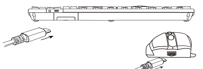 Sablute KL15 Wireless Keyboard and Mouse Combo 12