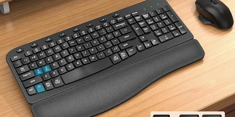 Sablute KL15 Wireless Keyboard and Mouse Combo feat
