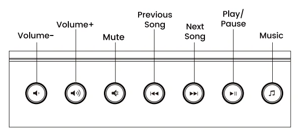 Sablute KM22 PRO Wireless Keyboard Mouse 10