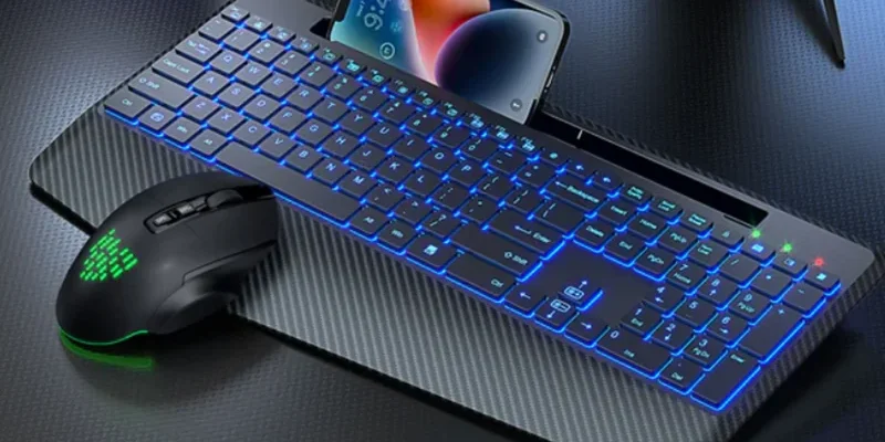 Sablute KM22 Wireless Keyboard Combo feat