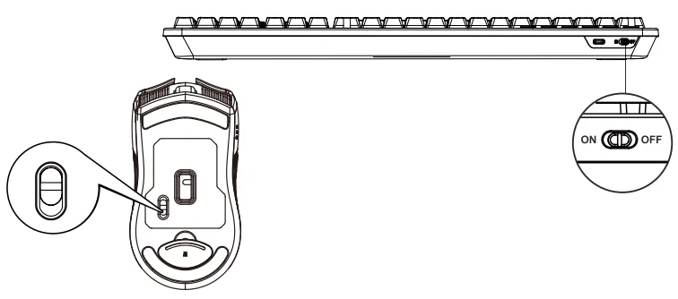 Sablute KM25Pro Wireless Keyboard Combo 2