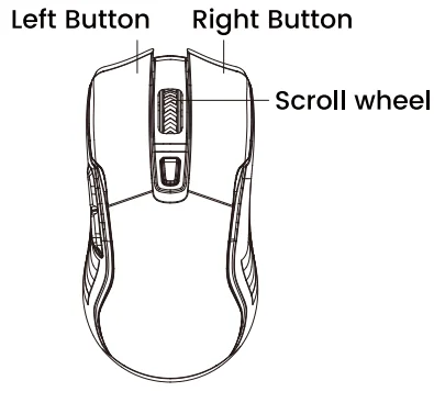 Sablute KM25Pro Wireless Keyboard Combo 4