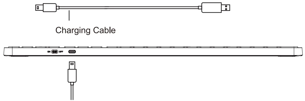 Sablute KMA1 Pro wireless keyboard & Mouse Combo 19