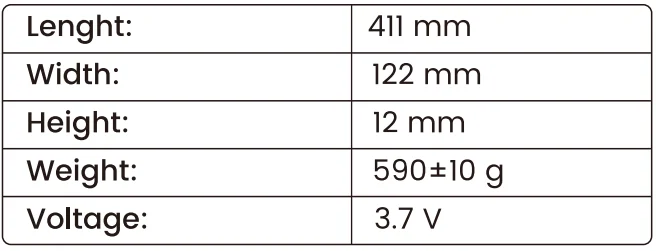 Sablute KMA1 Pro wireless keyboard & Mouse Combo 27